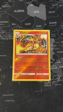 Charizard Reverse Holo Rare Pokemon Card, Team Up, 14/181 NM - Image 2