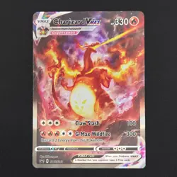 Pokemon TCG Card Charizard VMAX SWSH261 Charizard UPC Promo Full Art - NM - Image 1