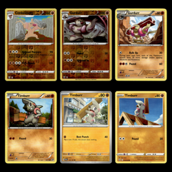 6x Conkeldurr Lot Gurdurr Timburr Pokemon Cards Collection Set Deck Building TCG - Image 1
