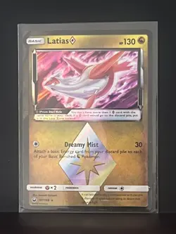 Pokemon Latias Holo Foil Rare Card 107/168 Celestial Storm Prism Star 2018 A - Image 1
