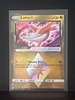 Pokemon Latias Holo Foil Rare Card 107/168 Celestial Storm Prism Star 2018 B - Image 1