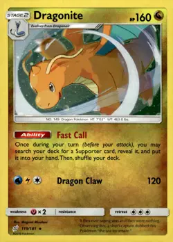 Dragonite - (Cosmos Holo) Holo Promo Miscellaneous Cards & Products 119/181 LP - Image 1