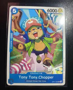 Bandai One Piece Card Game Tony Tony Chopper OP11-053 Uncommon Character 6000 - Image 1