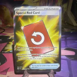 Special Red Card 113/086 Me04: Chaos Rising Holo NM/M - Image 1