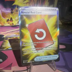 Special Red Card 113/086 Me04: Chaos Rising Holo NM/M - Image 3