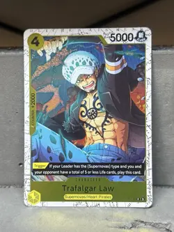 One Piece Card Game Trafalgar Law P-088 PB- The Best Vol. 2 Pirate Foil English - Image 1