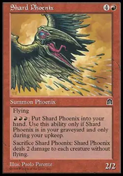 Shard Phoenix - Damaged / Poor MTG Stronghold - Image 1