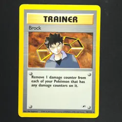 Brock 98/132 - Gym Heroes - Pokemon Card - Image 1
