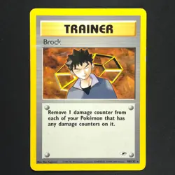 Brock 98/132 - Gym Heroes - Pokemon Card - Image 3