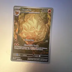 Ninetails Obsidian Flames IR Holo Card 199/197 Near Mint Condition - Image 1