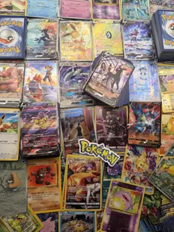 2+ Starter Pokemon 2+ Holo ex GUARANTEED! (50 CARDS) V MAX ULTRA RARE LEGENDARY - Image 2