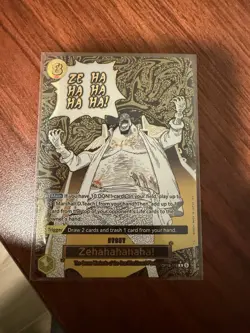 One Piece Card Game Zehahahahaha! OP06-116 Foil Near Mint! - Image 1