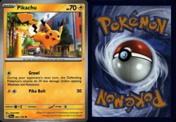 PIKACHU 062/193 Pokemon Card Paldea Evolved Near Mint - Image 3