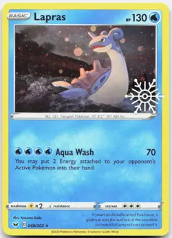 Lapras (Holiday Calendar) 048/202 Holo Miscellaneous Cards & Products Pokemon NM - Image 1