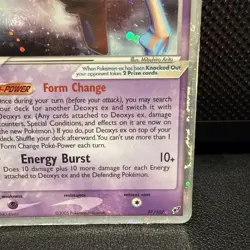 Pokemon Card - Deoxys ex Deoxys 97/107 Ultra Rare - Image 4