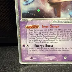 Pokemon Card - Deoxys ex Deoxys 97/107 Ultra Rare - Image 5