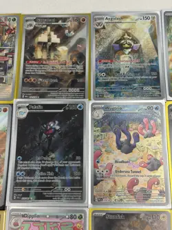 Pokemon 18 Card Lot Mix Of English Illustration And Art Rares LP- NM Full Art - Image 3