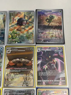 Pokemon 18 Card Lot Mix Of English Illustration And Art Rares LP- NM Full Art - Image 4