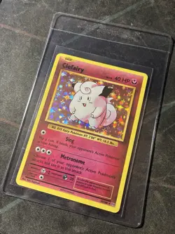 Pokemon TCG Card Clefairy 63/108 XY Evolutions Holo Rare - Image 2
