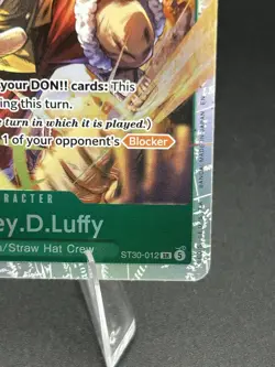 Bandai One Piece Card Game Monkey D. Luffy ST30-012 SR Foil Alt Art 6000 EN - Image 3