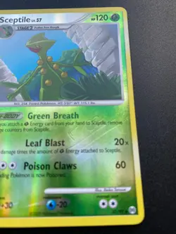 Sceptile 30/99 Reverse Holo Rare - Arceus 2009 - Pokemon TCG Card HP (SEE DESC) - Image 2