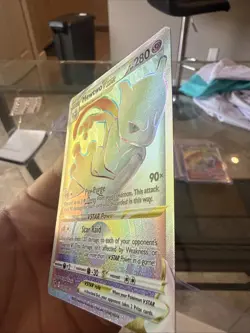 Pokemon TCG Mewtwo VSTAR Holo Ultra Rare Card 079/078 Mint Condition - Image 4