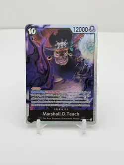 Bandai One Piece Card Game Marshall D. Teach OP09-093 Special Foil Character - Image 1