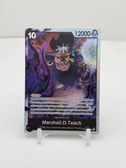 Bandai One Piece Card Game Marshall D. Teach OP09-093 Special Foil Character - Image 3