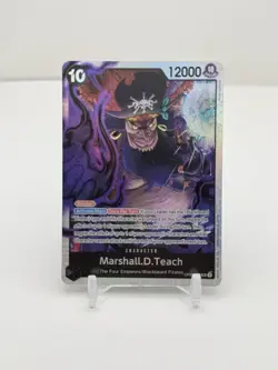Bandai One Piece Card Game Marshall D. Teach OP09-093 Special Foil Character - Image 5