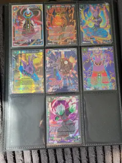 DragonBall TCG X7 Gods and Deities Card Spr And Sr Bundle NM Condition - Image 2