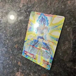 SSB Vegeta Spirit Boost Elite SD15-01 Foil Dragon Ball Super Card Game | NM - Image 5
