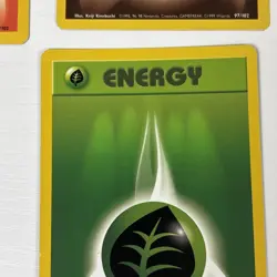 Lot of All 7 vintage Pokemon Base Set Energy Cards LP Double Colorless 96-102 - Image 4