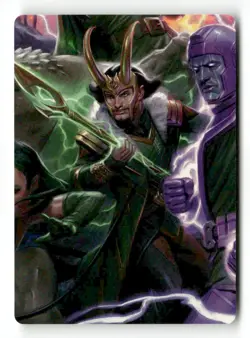 Loki, God of Lies Art Card 12 Special MTG AAMSH NM - Image 2