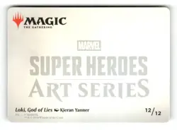 Loki, God of Lies Art Card 12 Special MTG AAMSH NM - Image 3