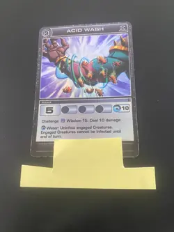 Chaotic Card Acid Wash Zenith of the Hive Regular Foil Super Rare Attack - Image 1