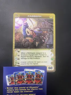 Chaotic Card Alliances Unraveled Rare Fasseph Mipedian - Image 1