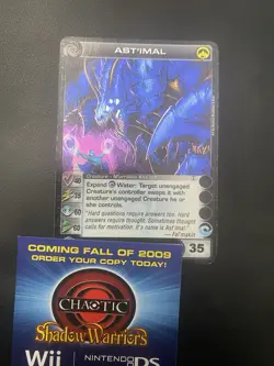 Chaotic Card Alliances Unraveled Rare Ast'Imal M'arrillian - Image 1