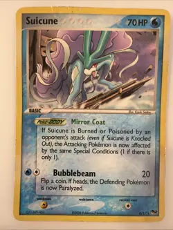 Pokemon TCG Suicune Holo 4/17 POP Series 2 Promo - Image 1