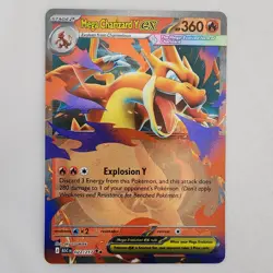 Mega Charizard Y EX 22/217 Ascended Heroes Double Rare Holo Pokemon TCG 2026 NM - Image 1