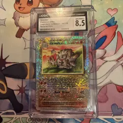 Pokemon TCG Graveler 44/110 Legendary Collection 2002 Reverse Holo CGC 8.5 - Image 2