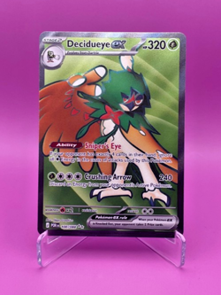 Pokemon DECIDUEYE EX Double Rare 100/088 Perfect Order Full Art NM/M - Image 1