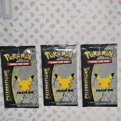 X3 New Sealed Pokemon Celebrations 25th Celebrations Booster Packs Free Shipping - Image 2
