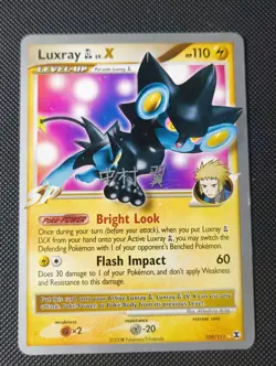 Pokemon TCG Luxray GL Lvl.X (Tsubasa Nakamura) Normal #109/111 - Image 1