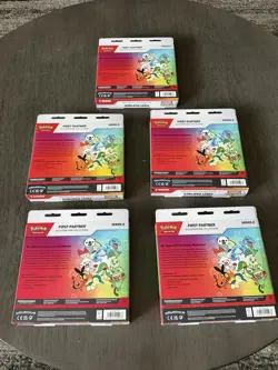Lot of 5X✅Pokemon TCG First Partner Illustration Collection Series 2 NEW SEALED - Image 2