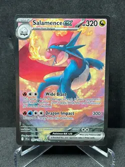 Salamence ex 187/159 Special Illustration Rare Journey Together Pokemon Holo - Image 1
