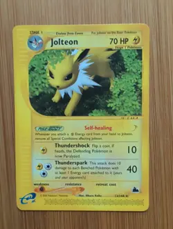 Jolteon 13/144 Skyridge Non Holo Rare - Image 1