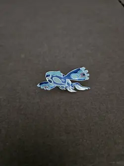 Primal Kyogre Pokemon Pin Badge Metal Mega 2014 Legendary RARE - Image 1