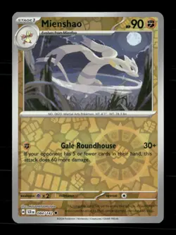 Mienshao 84/142 Stellar Crown Reverse Holo NM/M Pokemon - Image 1
