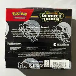 Pokemon TCG Mega Evolution Perfect Order Booster Box Factory Sealed - Image 2