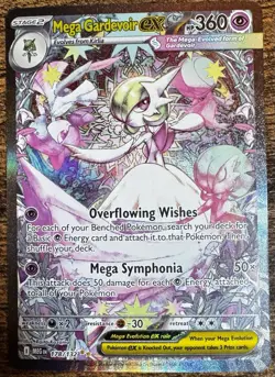 The Pokemon Company Mega Gardevoir EX 178/132 Me01 SIR Holo Full Art ENG - Image 1